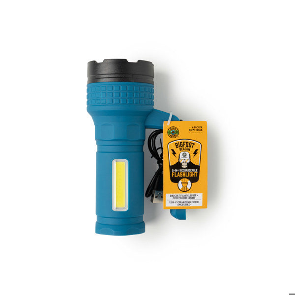 2-in-1 Flahslight Rechargeable Ast