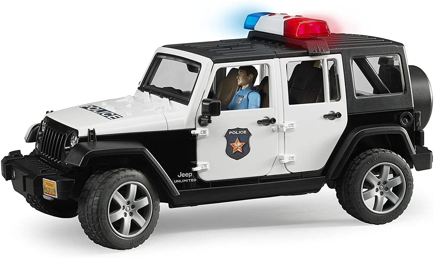 Jeep Rubicon Police Car