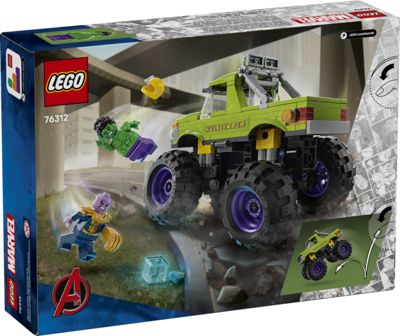 Hulk Truck Vs Thanos