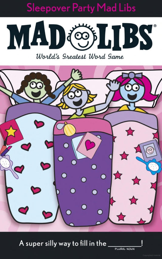 Sleepover Mad Libs