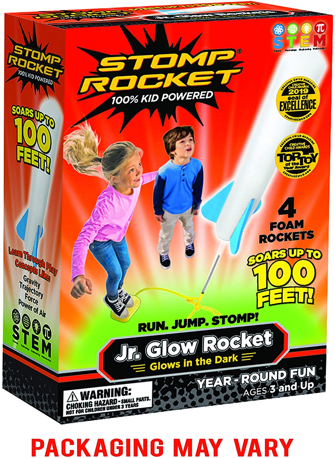 Jr Glow Stomp Rocket