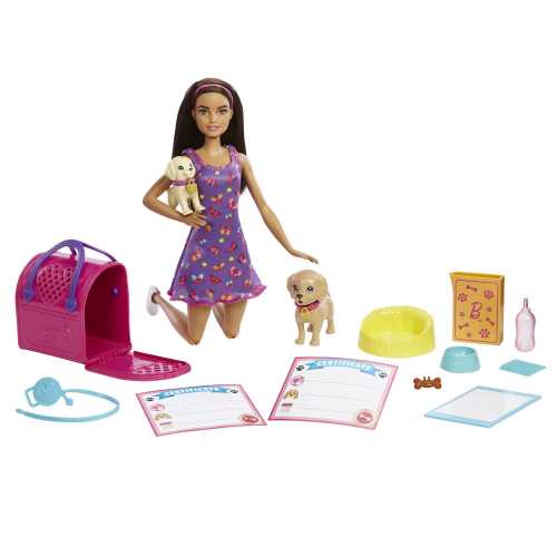 Barbie Pup Adoption Set