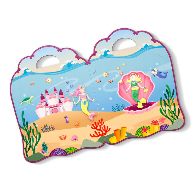 Puffy Sticker Mermaid