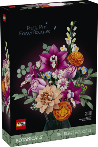 Botanicals Pretty Pink flowe Bouquet
