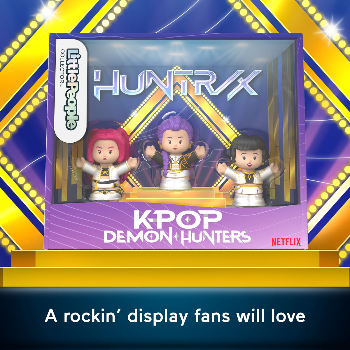 Fisher Price® Little People Collector® Kpop Demon Hunters Huntr/X