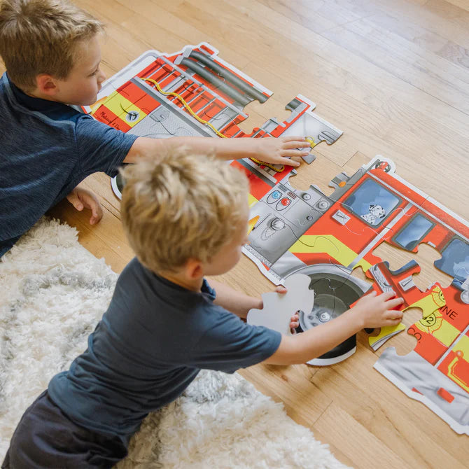 Giant Firetruck Floor Puzzle