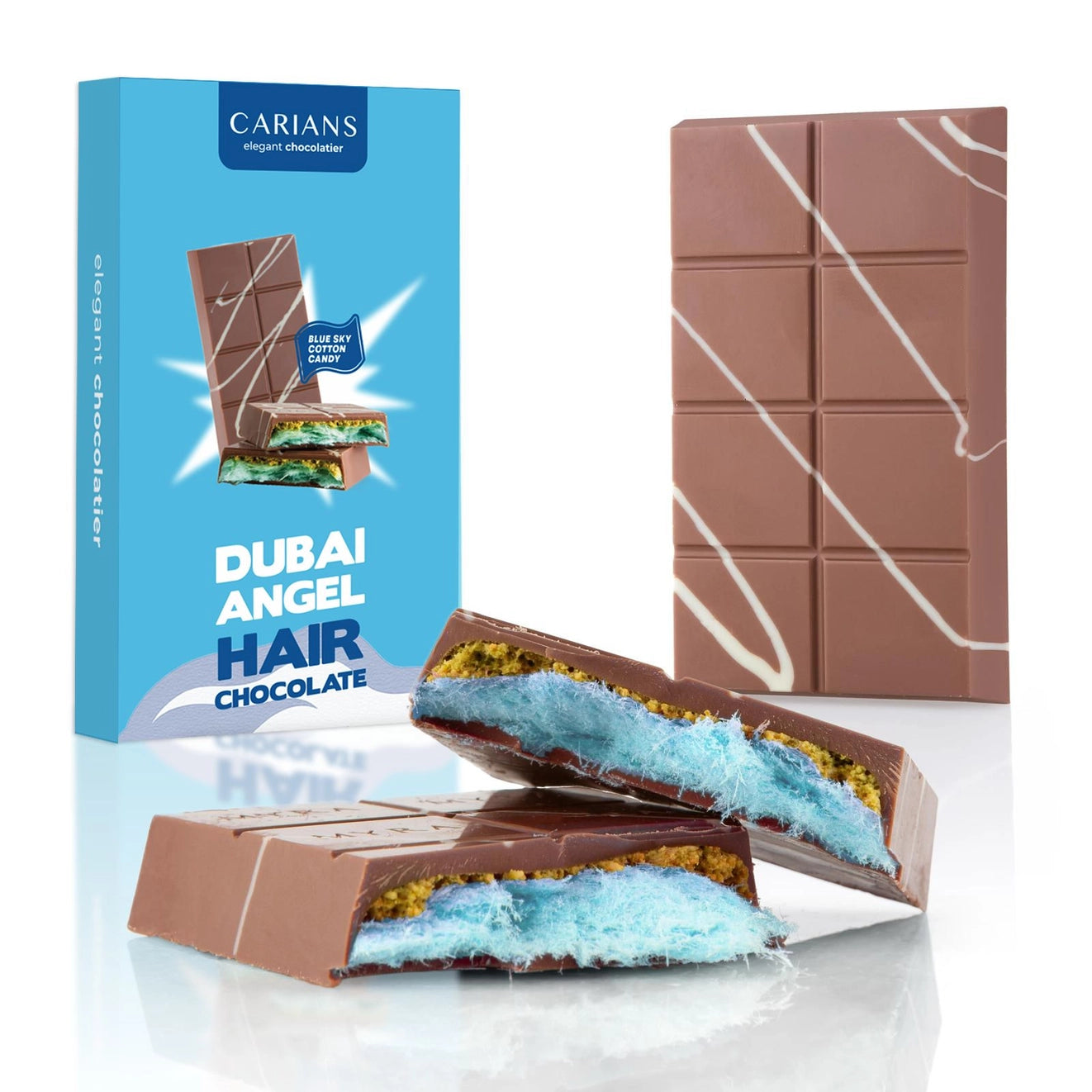 Angel Hair Cotton Candy Blue Bar