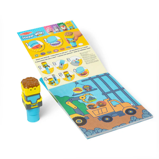 Bulldozer Sticker Wow Pad