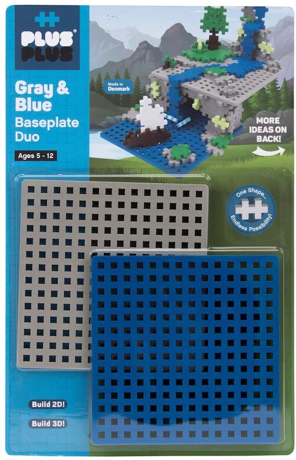 Baseplate Duo Gray/Blue