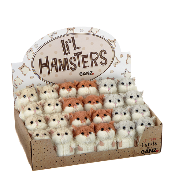 Li'l Hamsters 3.5" Ast