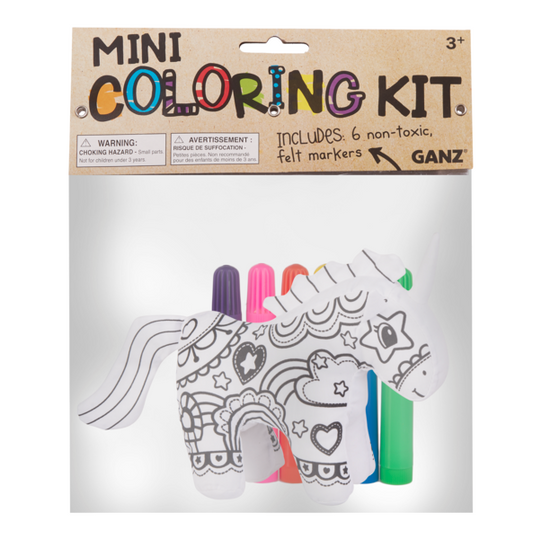 Unicorn Coloring Kit 7"