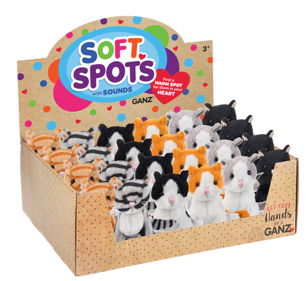 Soft Spot Kittens 5" Ast