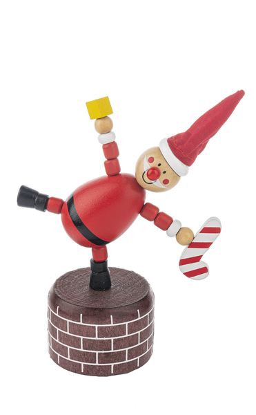 Wooden Push Puppet Holiday