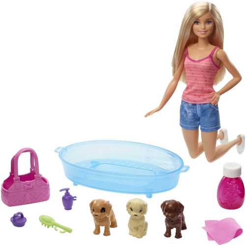Barbie Puppy Wash Doll