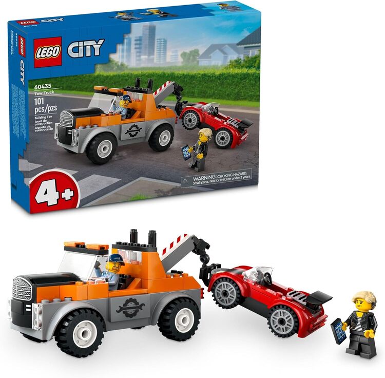 City: Tow Truck and Sports Car Repair
