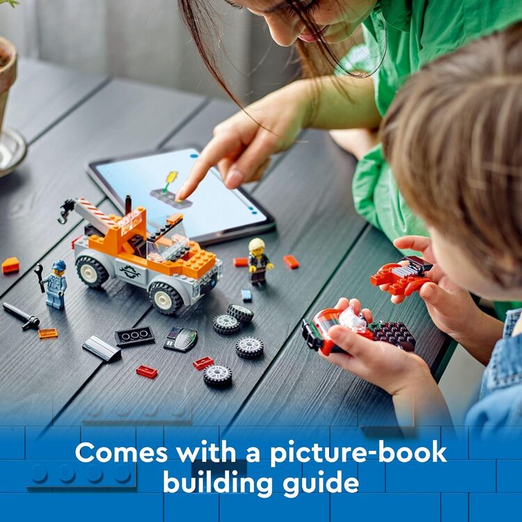 City: Tow Truck and Sports Car Repair