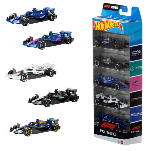HW Formula One 5 Pack
