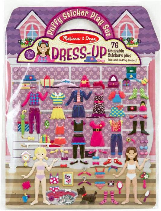 Puffy Dress Up Stickers