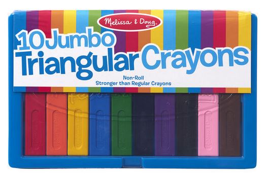 Jumbo Crayons 10 Piece