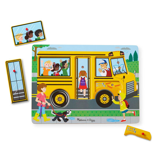 Wheels on Bus Sound Puzzl