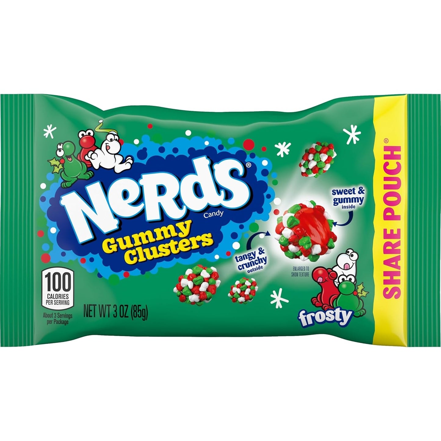 Red & Green Nerds Clusters
