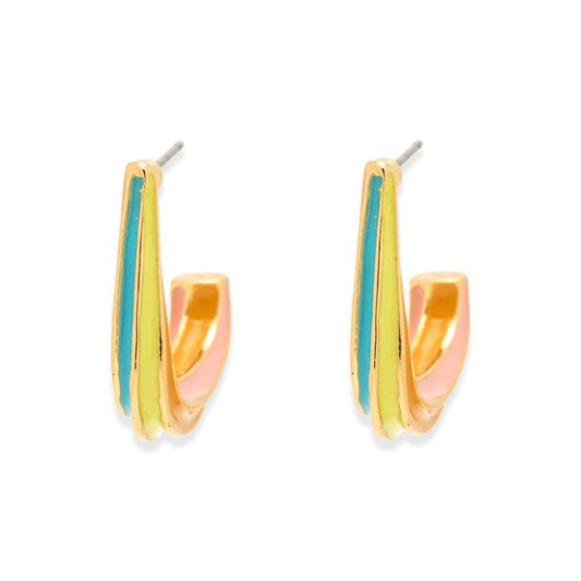 Twisted Stripe Earrings