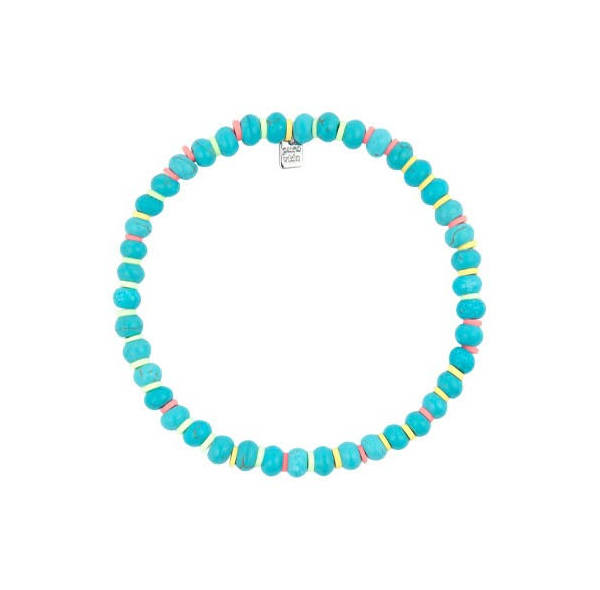Toska Turquoise Disc Bracelet