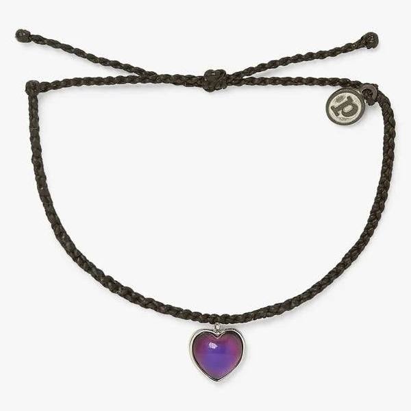 Heart Mood Black Bracelet