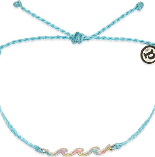 Tie Dye Wave Charm Bracelet