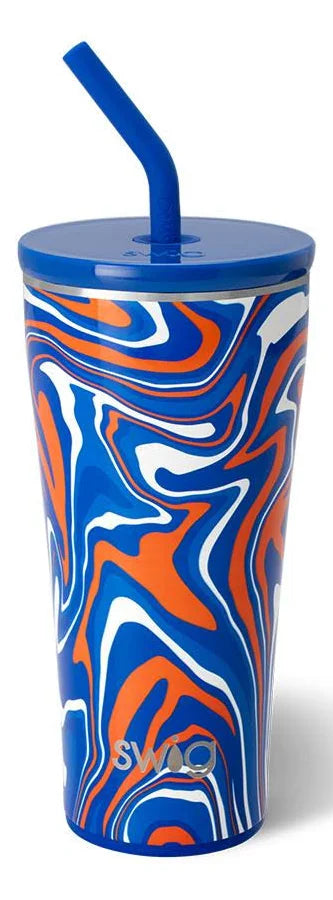 Navy/Orange Fanzone Tumbler