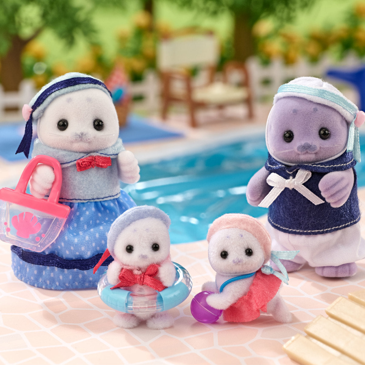 Calico Critters Seal Family