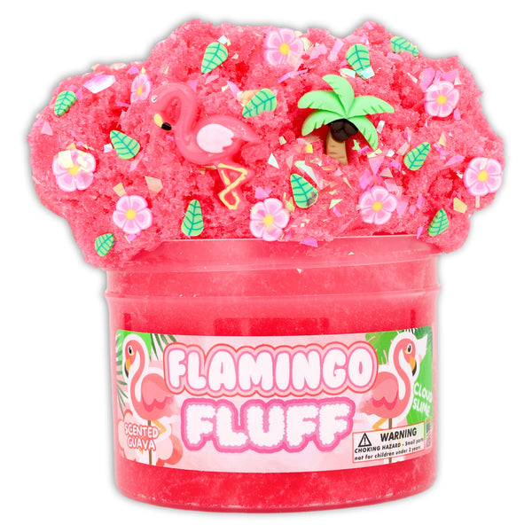 Flamingo Fluff Slime