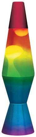Lava Lamp 11.5^ Rainbow