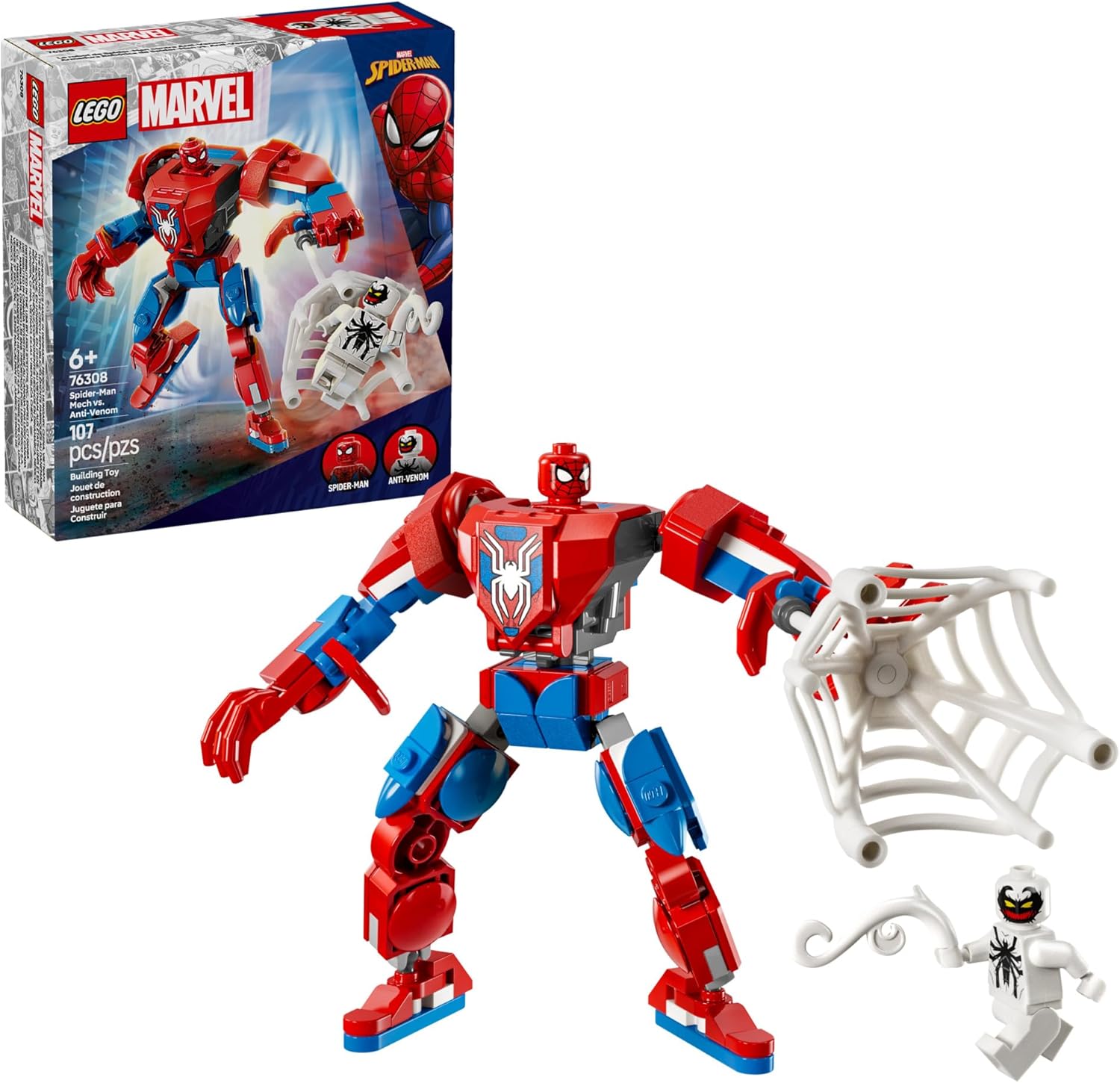 Spider Man Mech Vs Antiv