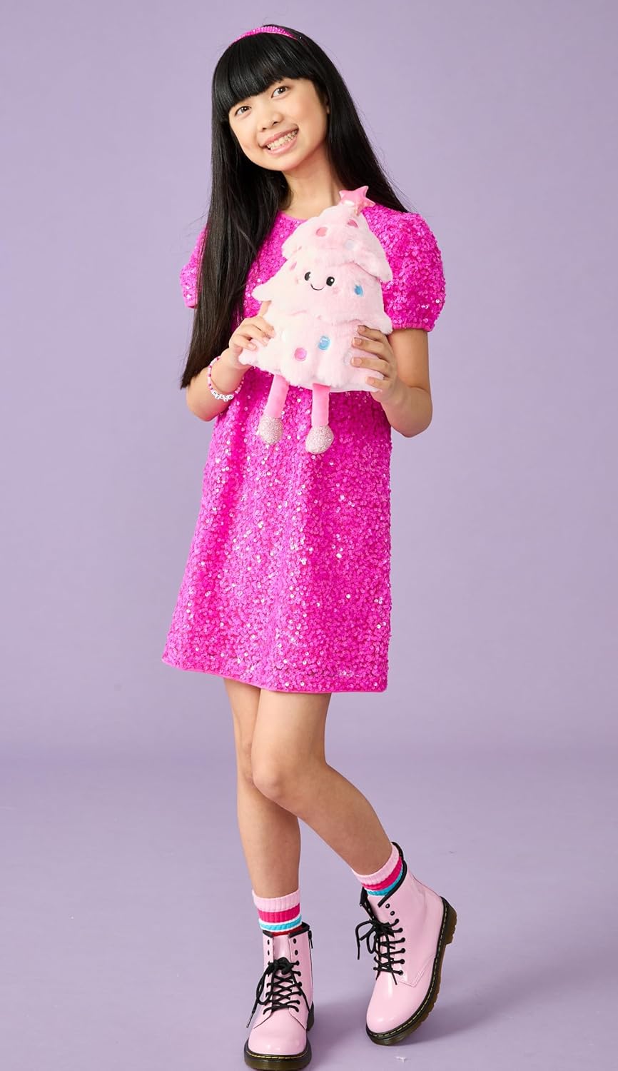 Glit Pink Tree Plush