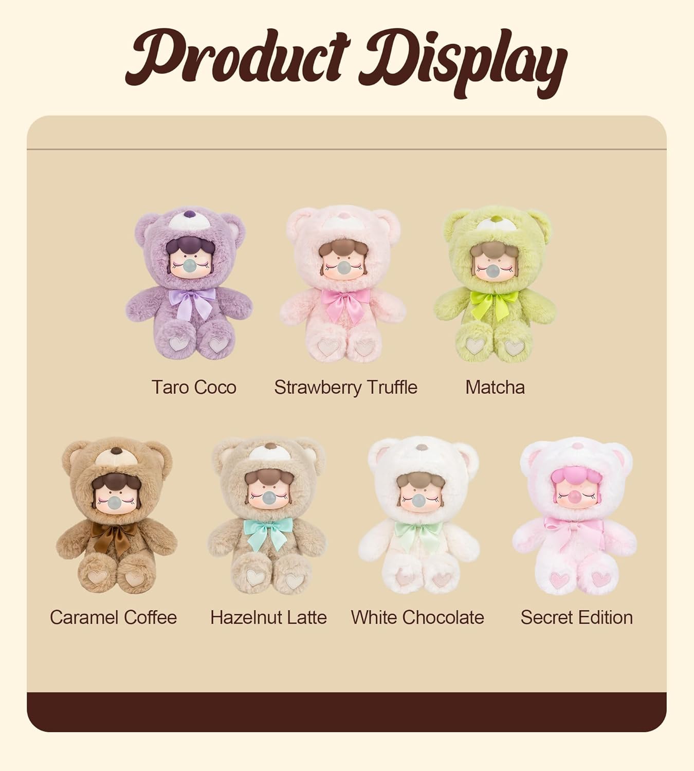 Nanci Bear Colorful Choc