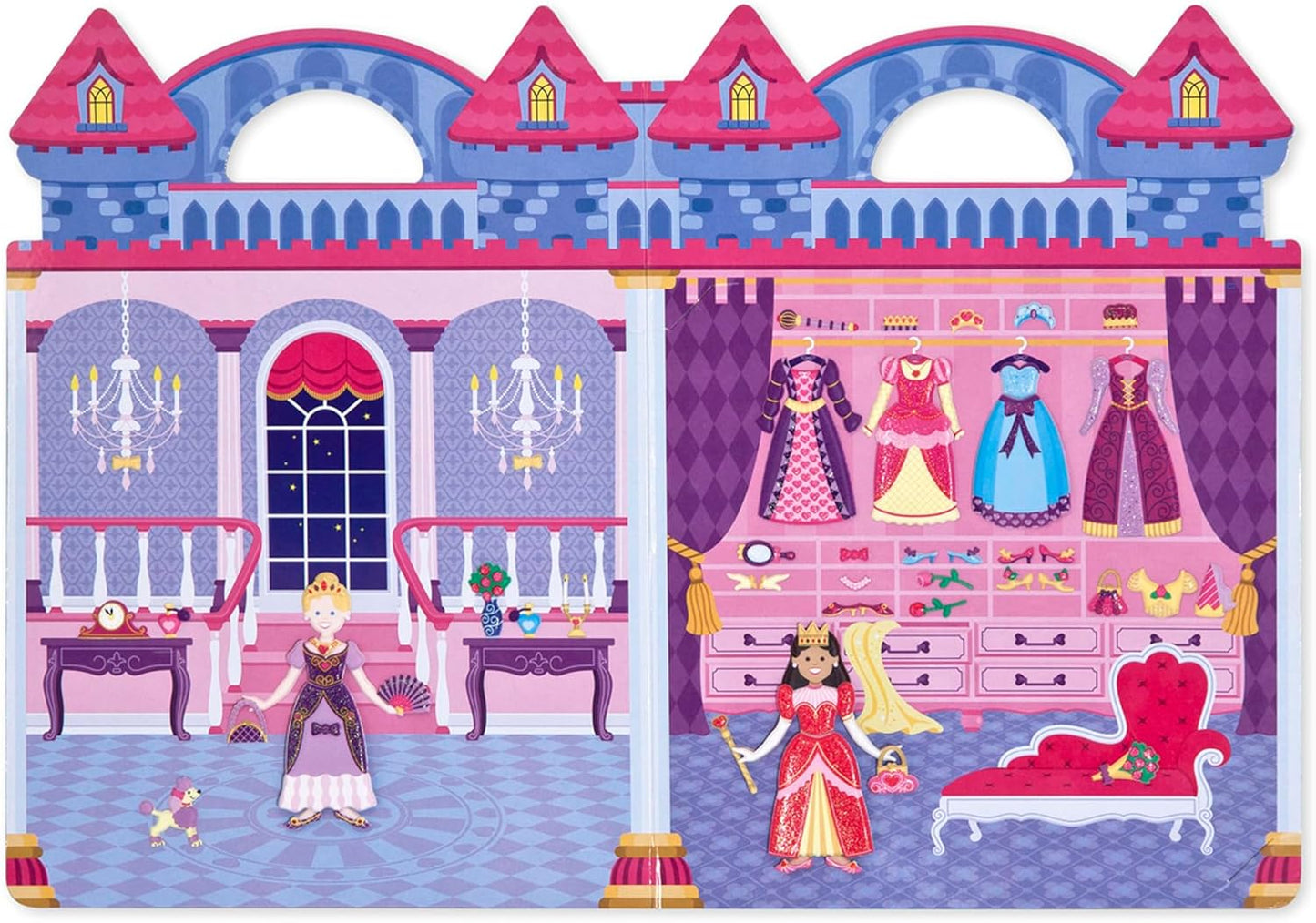 Puffy Princess Stickers