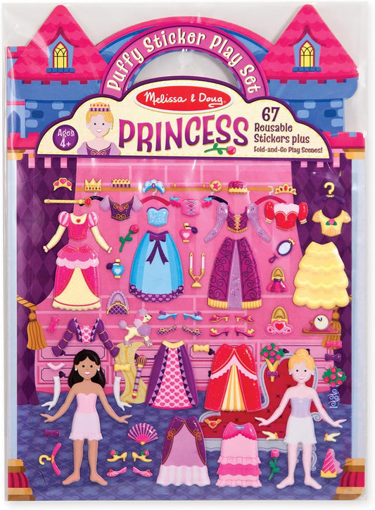 Puffy Princess Stickers
