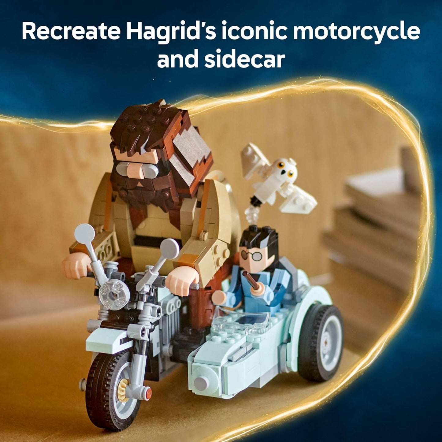Harry Potter Hagrid and Harry's Motorcycle Ride