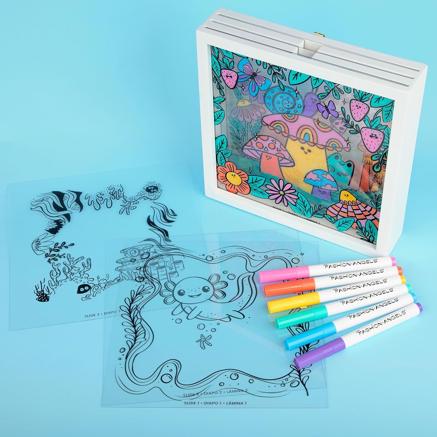 Axolotl Shadow Box Kit