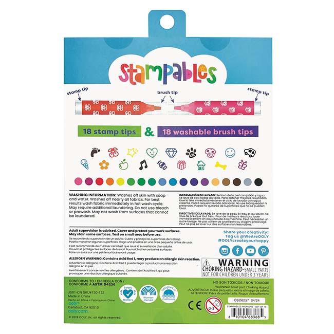 Stampables Set of 18