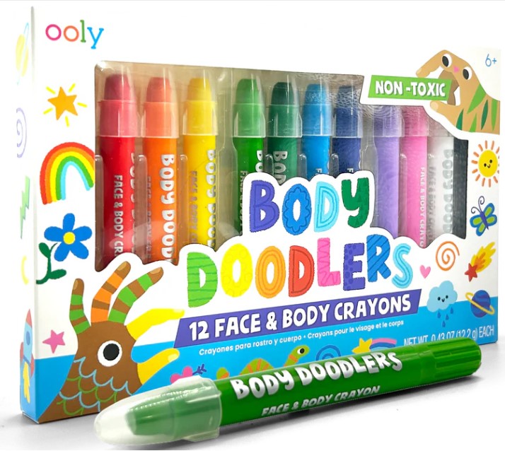 Body Doodlers Crayons