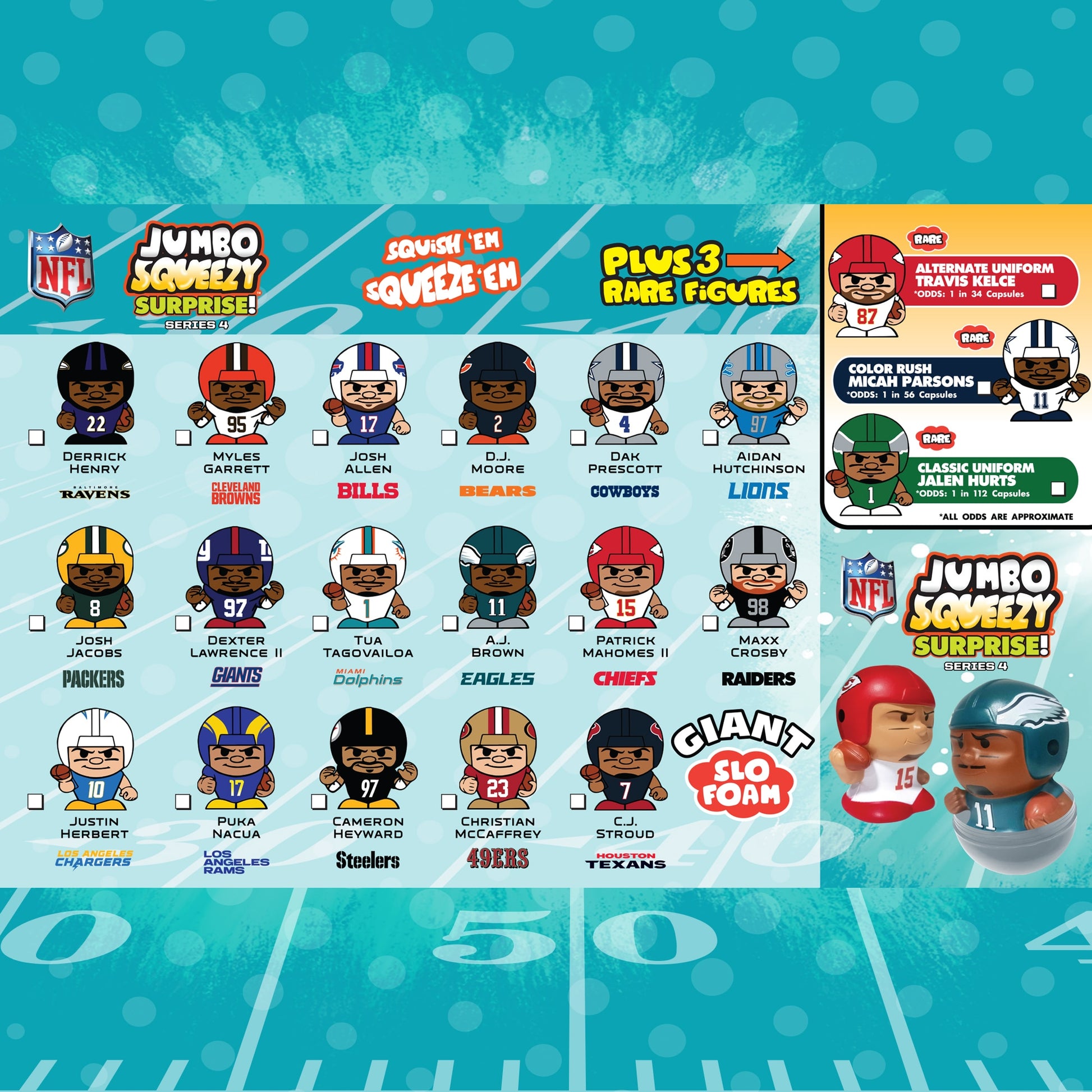 Nfl Jumbo Squeezymate S4