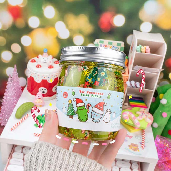 Christmas Pickle Slime