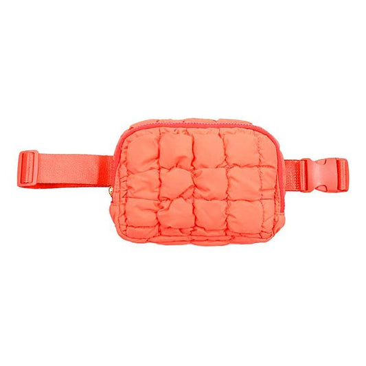 Melon Puffer Waist Pack