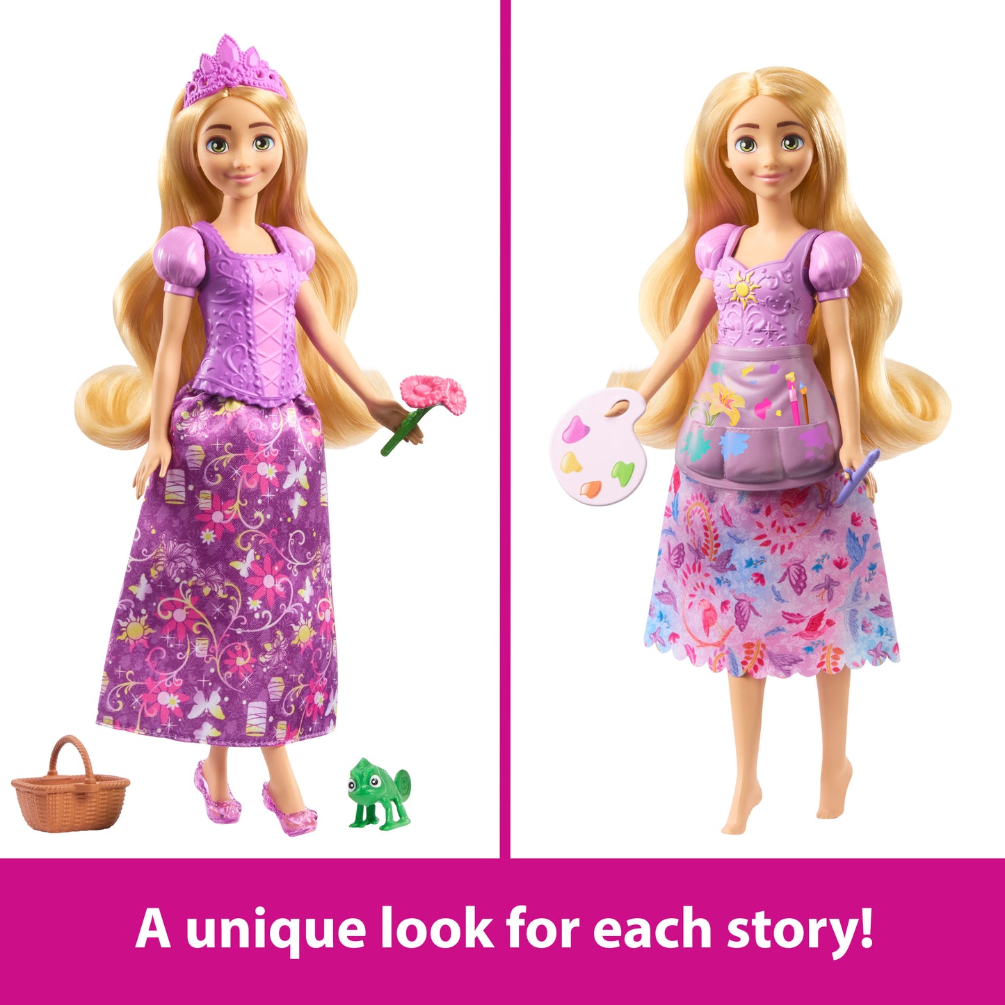 Rapunzel 2-in-1 Doll