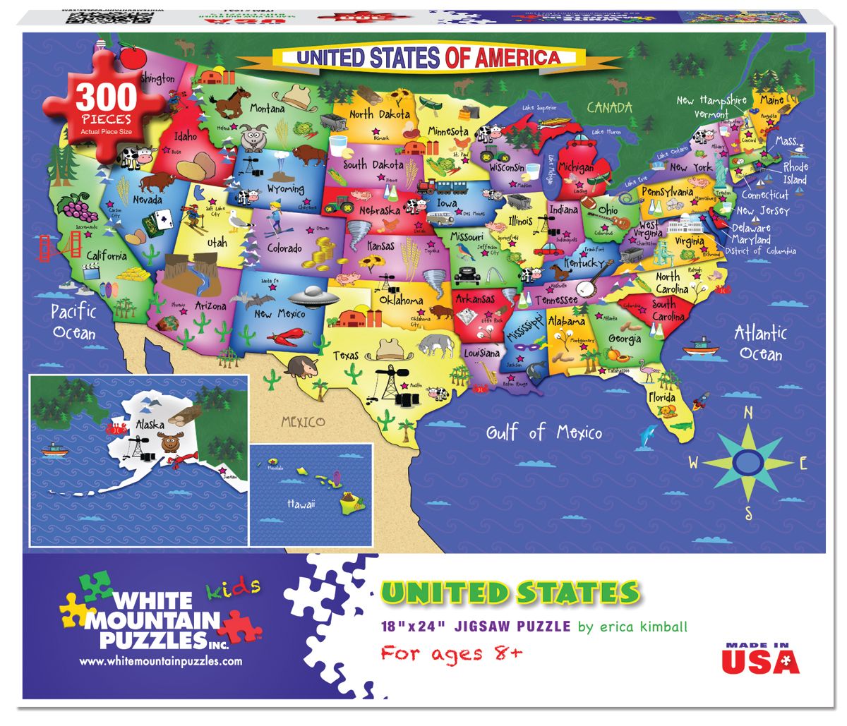 Us of America 300 Pc