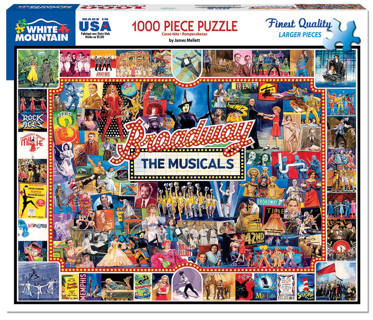 Broadway Musicals 1000pc