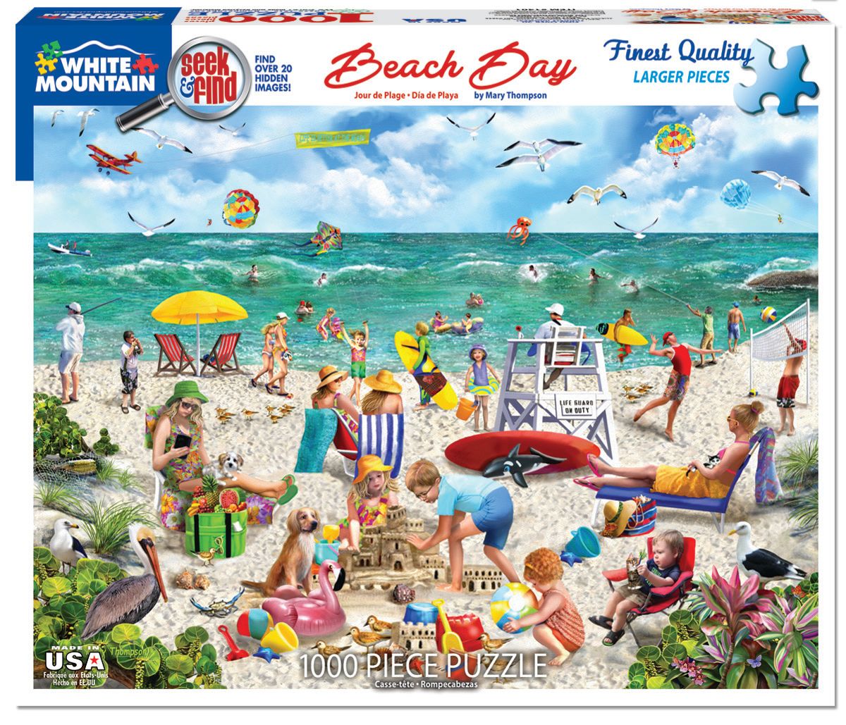 Beach Day Seek 1000pc