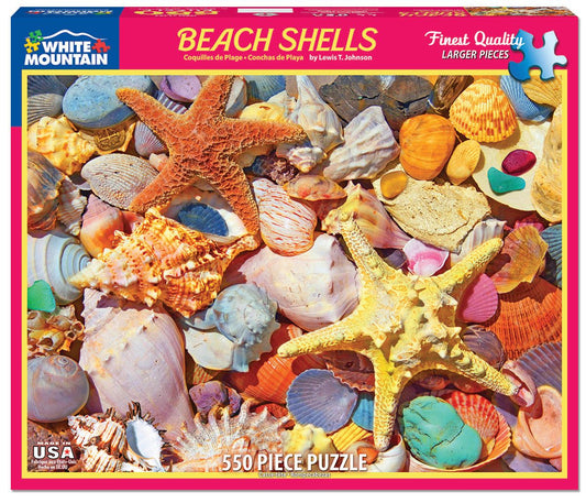 Beach Shells 500 Pc